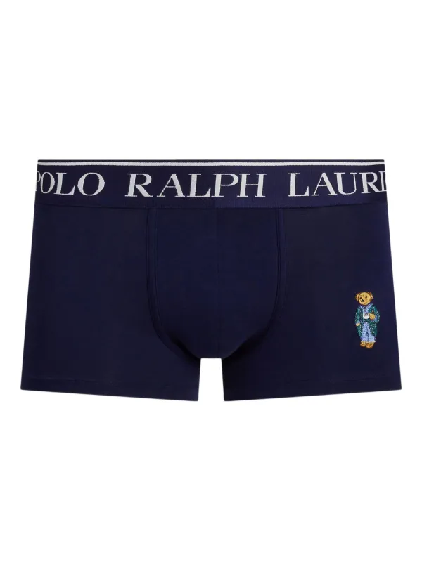 POLO RALPH LAUREN ロゴ ボクサーパンツ Polo Ralph Lauren ロゴ ボクサーパンツ | ブルー | FARFETCH JP
