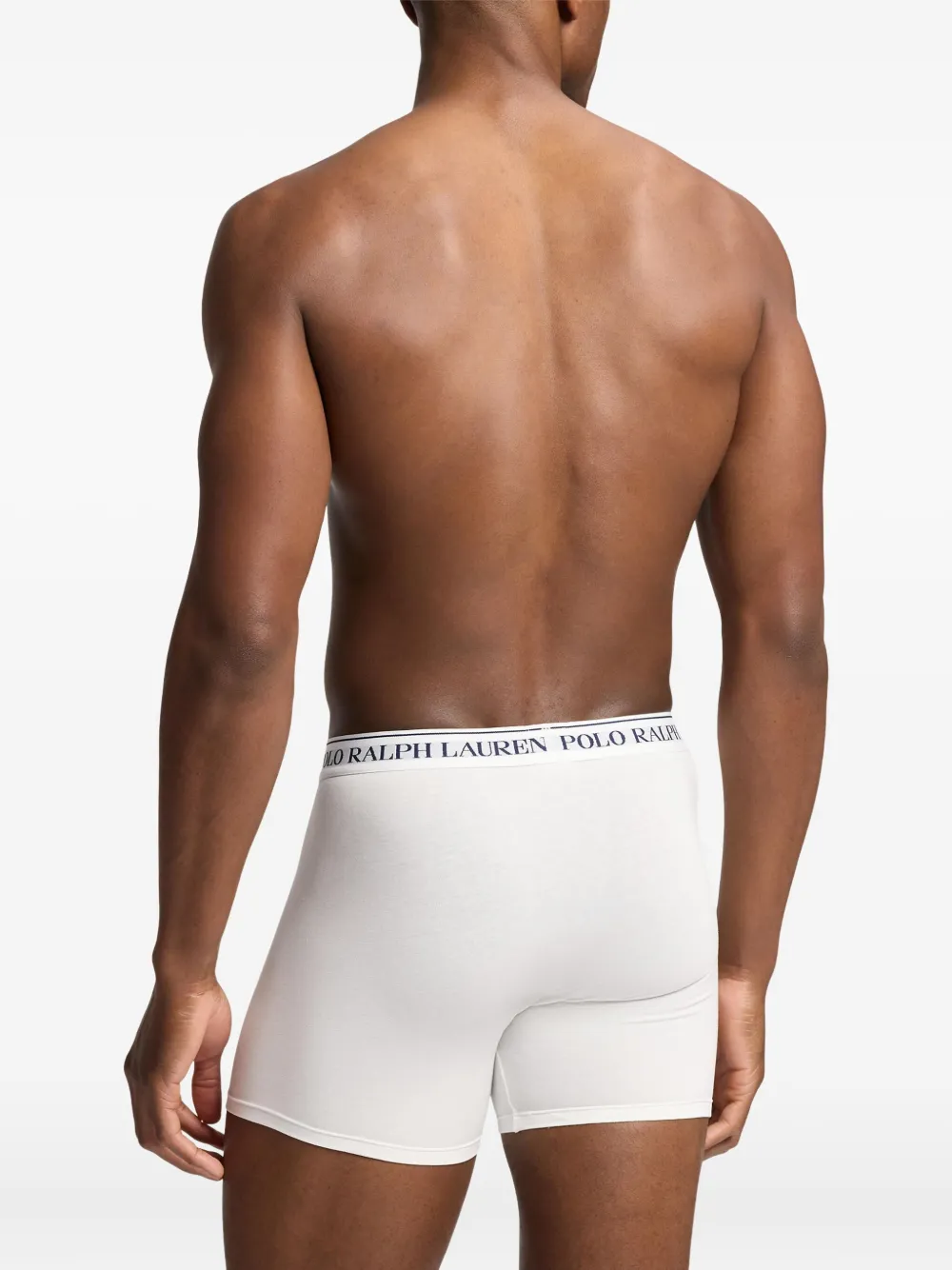 Polo Ralph Lauren Drie boxershorts met logoband Blauw