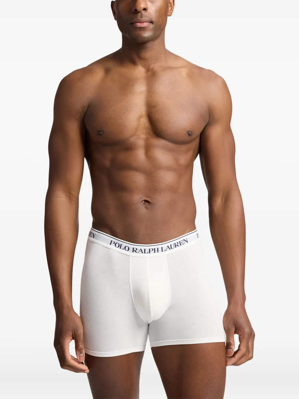 Polo Ralph Lauren Drie boxershorts met logoband Blauw