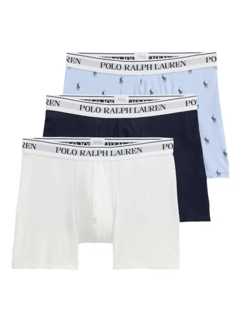 Polo Ralph Lauren logo-waistband boxers (pack of three)