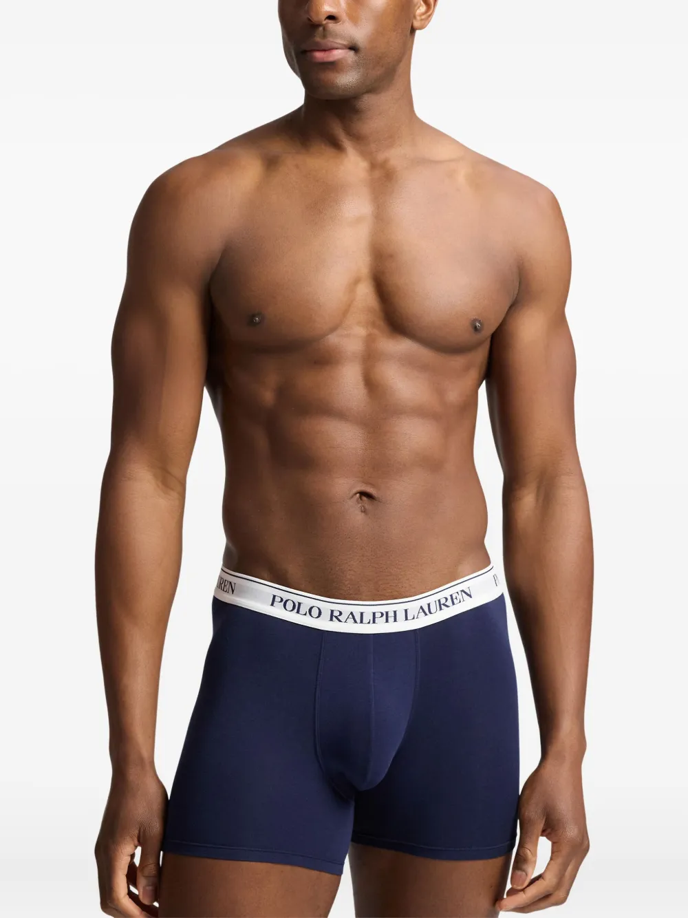 Polo Ralph Lauren Drie boxershorts met logoband Blauw