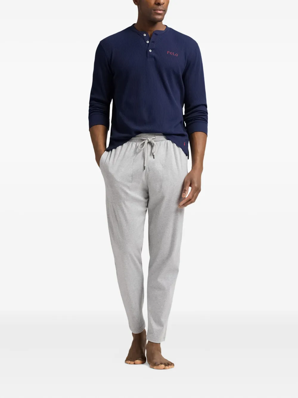 Polo Ralph Lauren waffle-knit T-shirt | Image 2