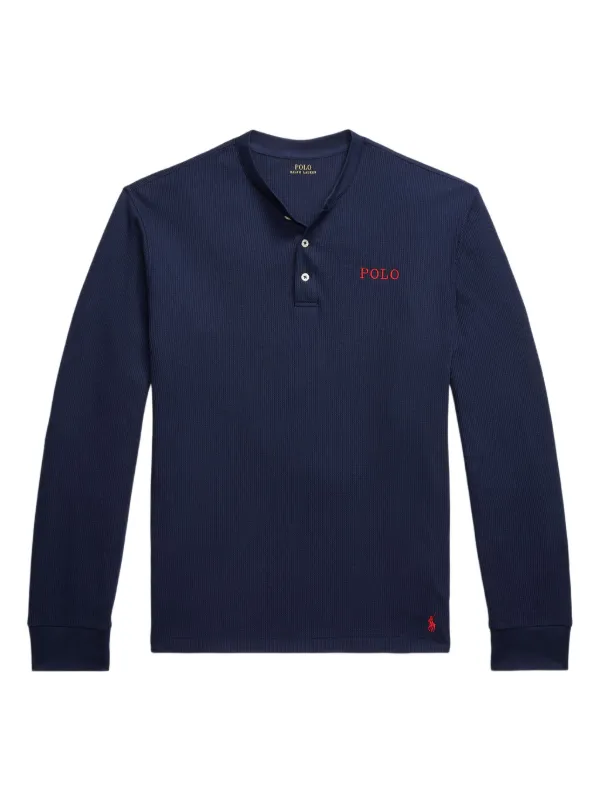 Polo Ralph Lauren ワッフルニット Tシャツ | ブルー | FARFETCH JP