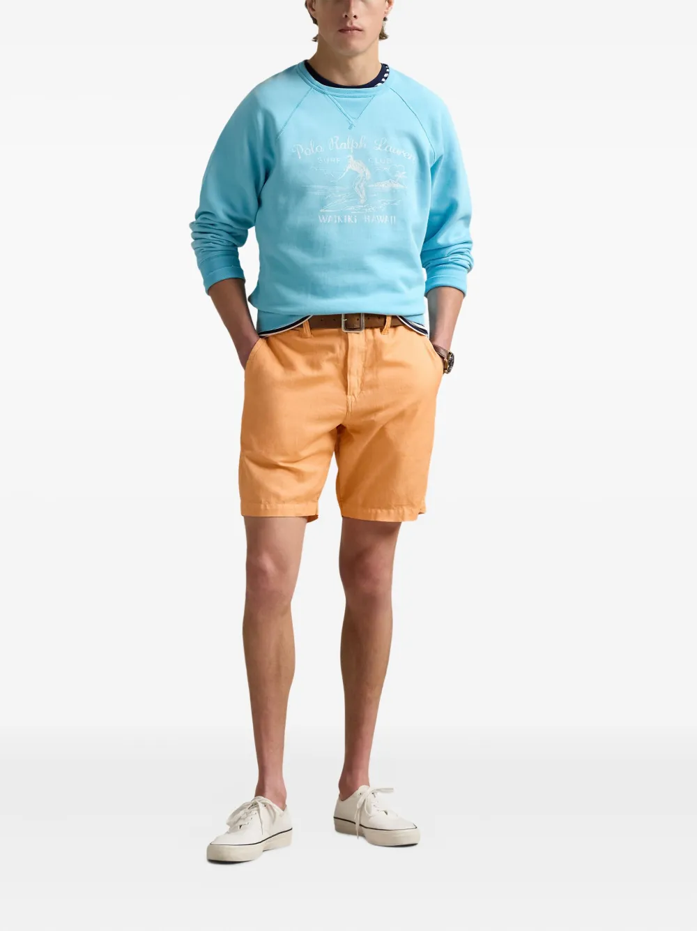 Polo Ralph Lauren Slim-fit chino shorts Oranje