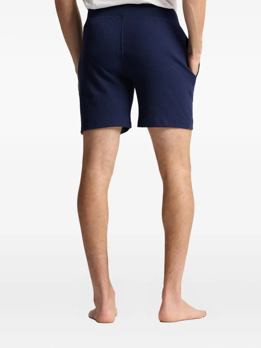 Polo Ralph Lauren Shorts met wafelpatroon Blauw