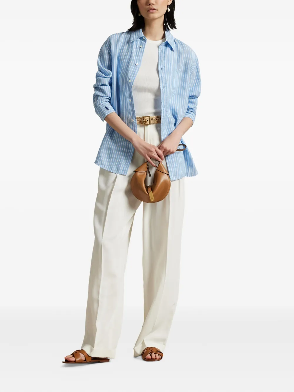 Polo Ralph Lauren Gestreept blouse Blauw