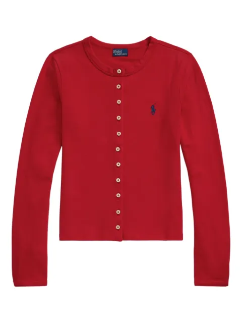 Polo Ralph Lauren 버튼 업 긴소매 가디건