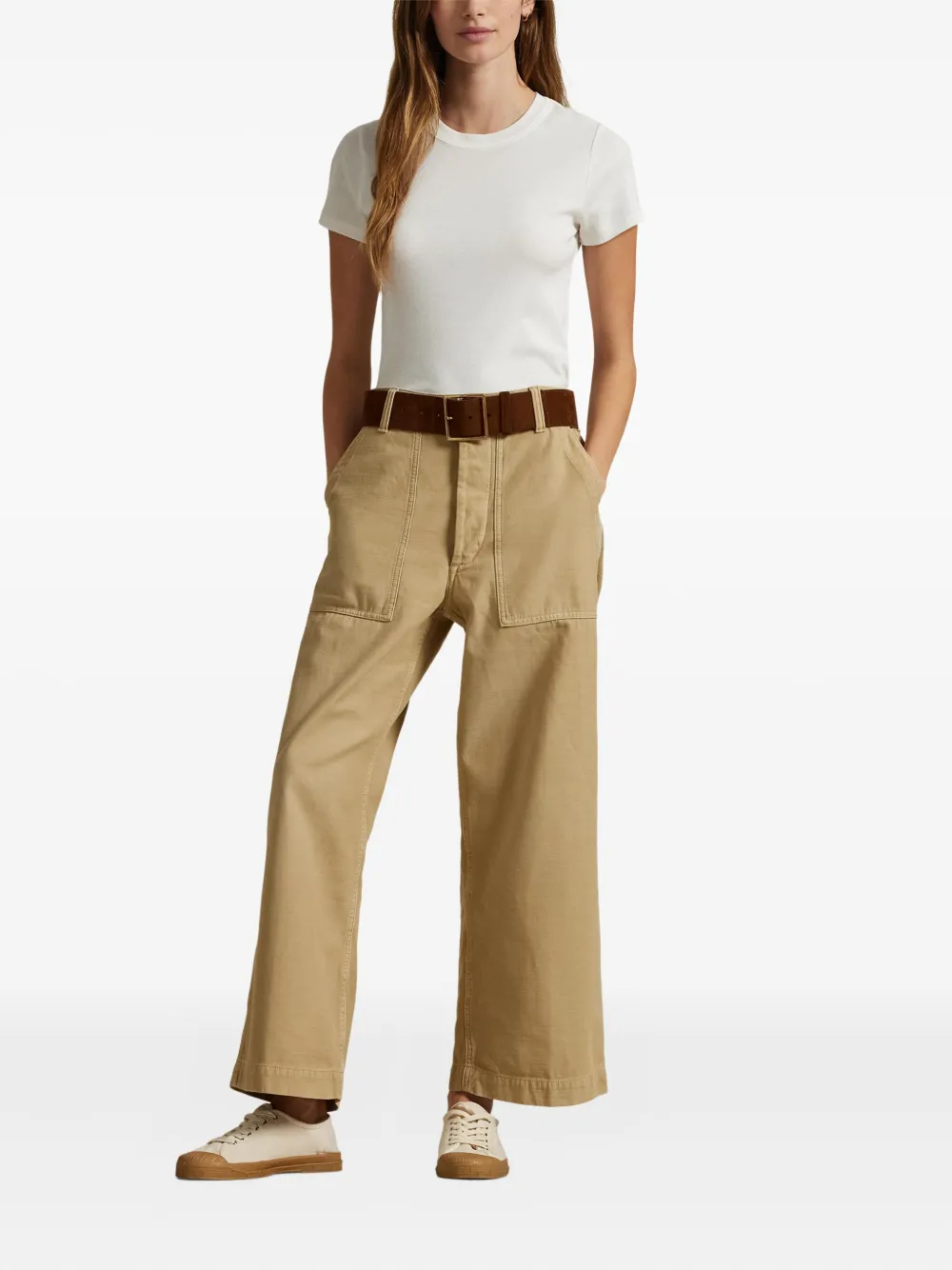 Polo Ralph Lauren Ricky broek Beige