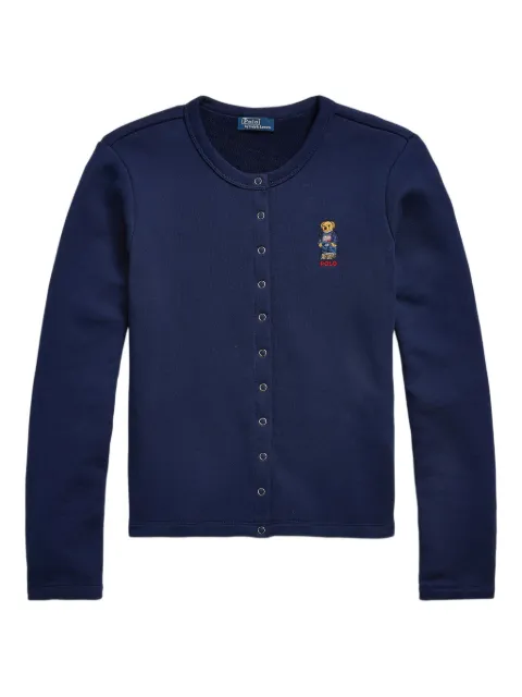Polo Ralph Lauren cárdigan con motivo Polo Bear