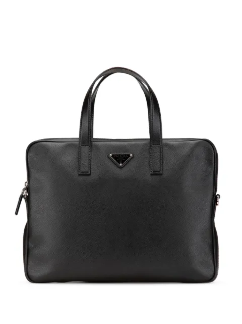 Prada Pre-Owned bolsa Saffiano Zip 2013-2024