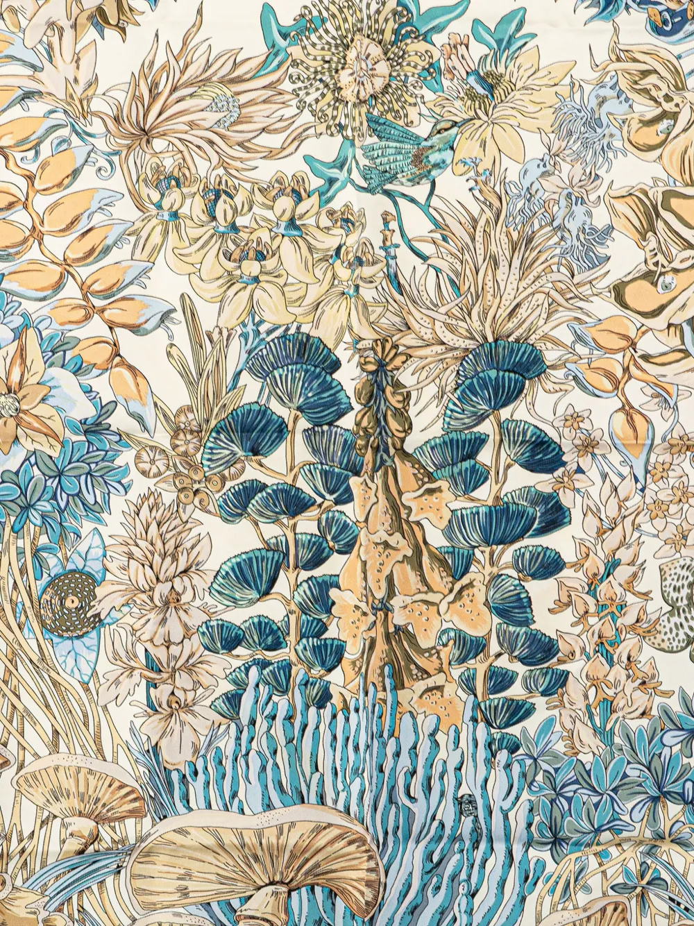 Hermès Pre-Owned 20th Century L'Ile Déserte Silk Scarf scarves | Image 2