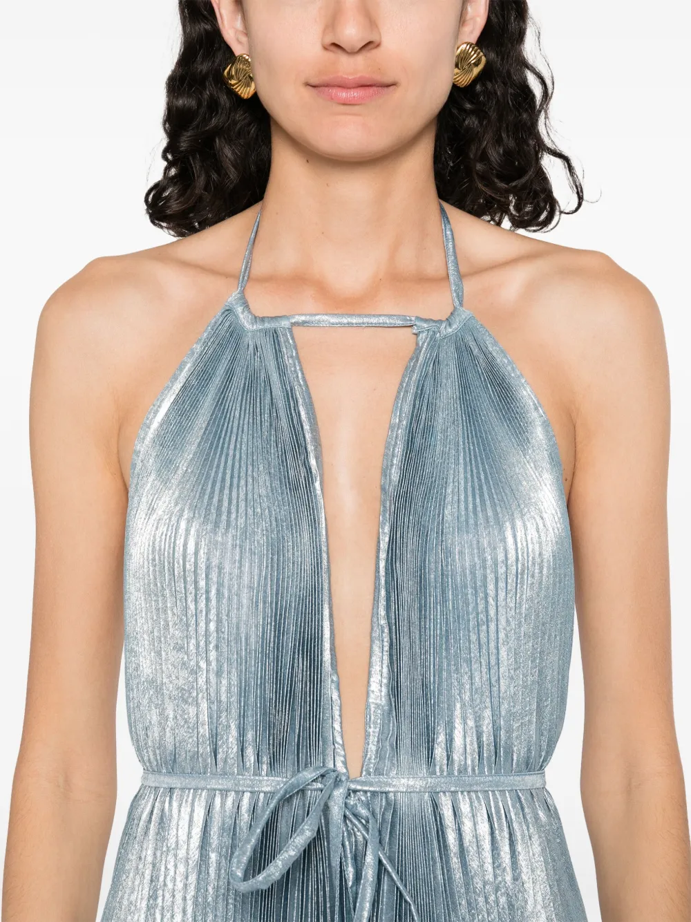 L'idée Pleated Gown