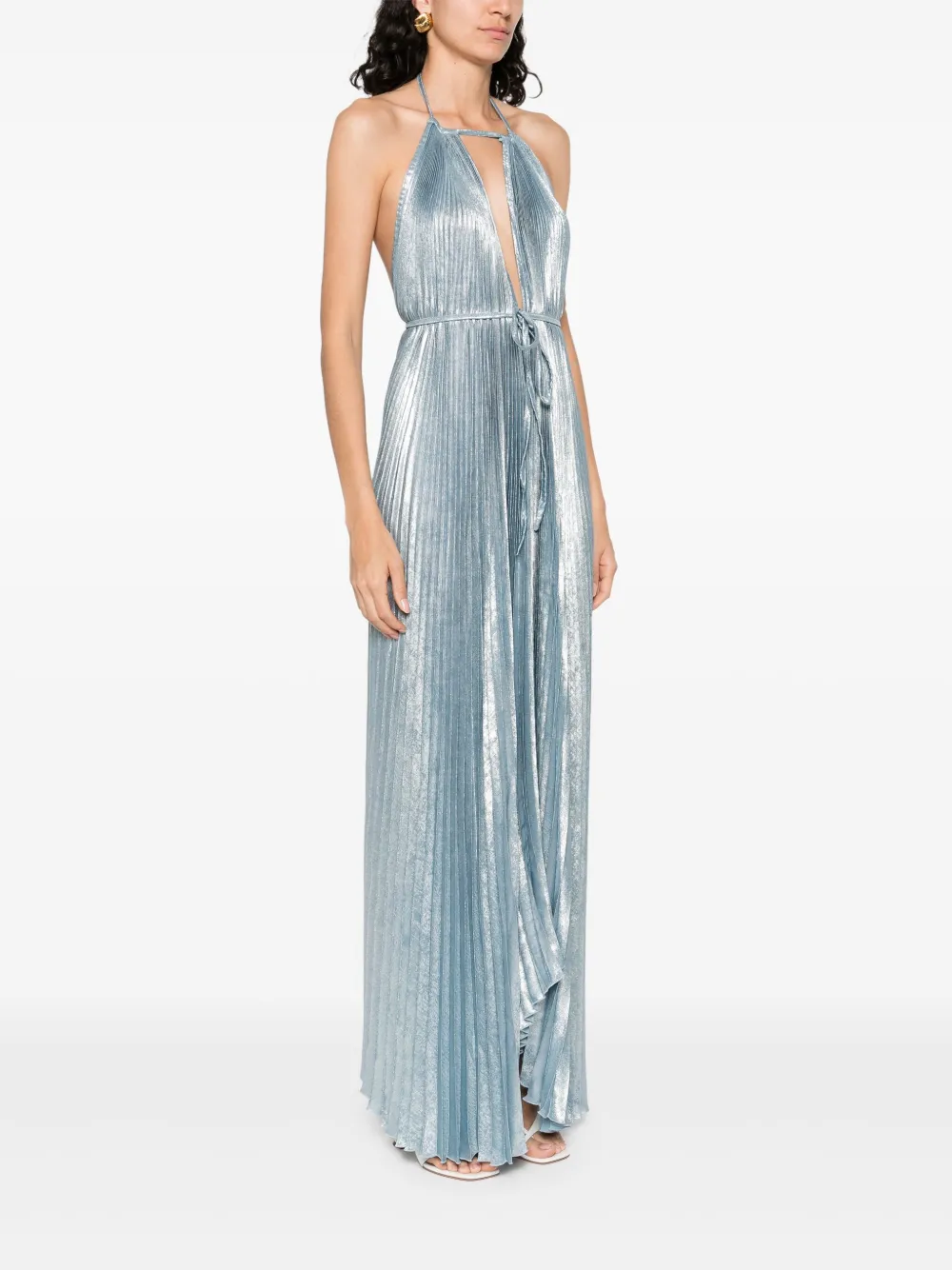 L'idée Pleated Gown