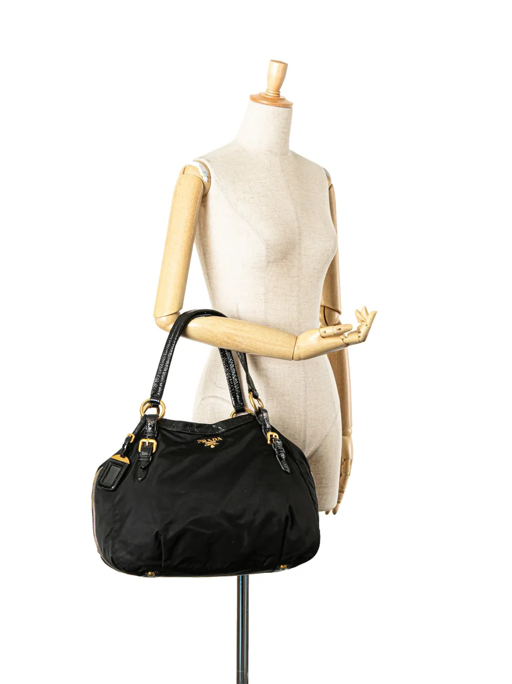Prada Pre-Owned tote Tessuto Naplak con cierre lateral 2013-2024 | Estilos de archivo | Image 2
