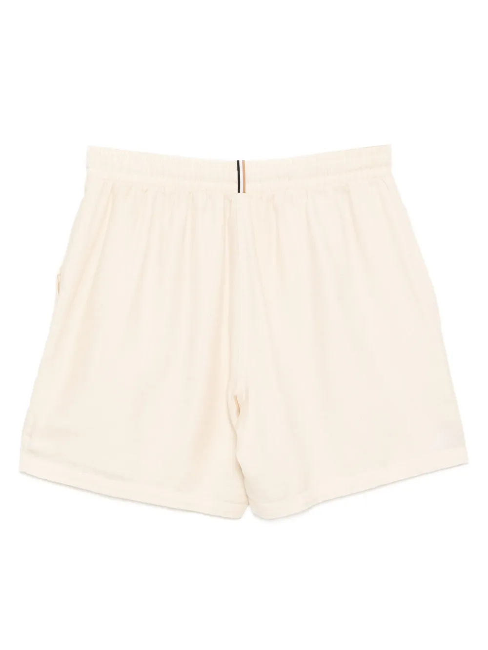 BOSS Katoenen shorts Beige