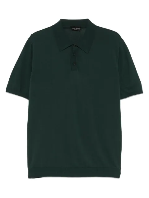 Roberto Collina playera tipo polo manga corta