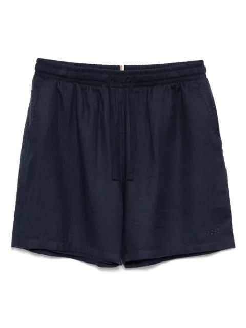 BOSS pantalones cortos con logo bordado