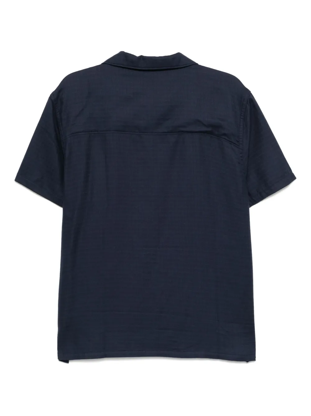 BOSS overhemd met korte mouwen Blauw