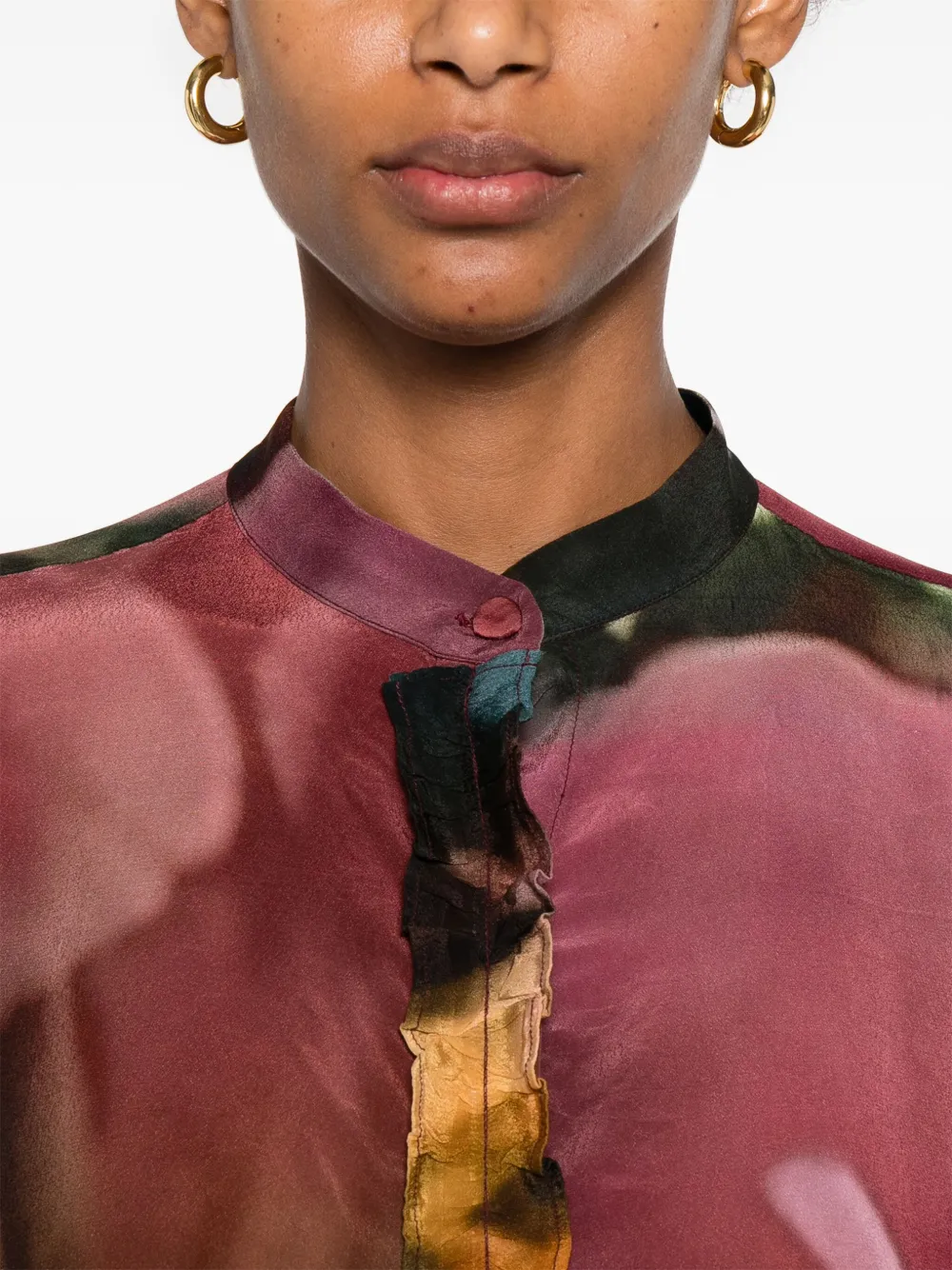 Yavi Abstract-pattern Blouse