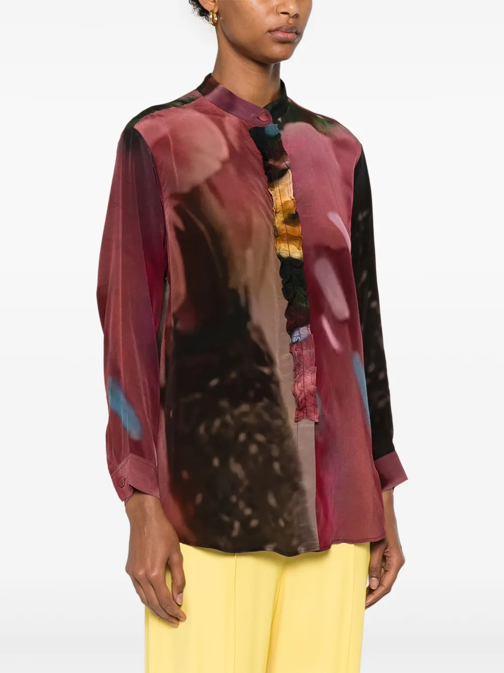 Yavi Abstract-pattern Blouse