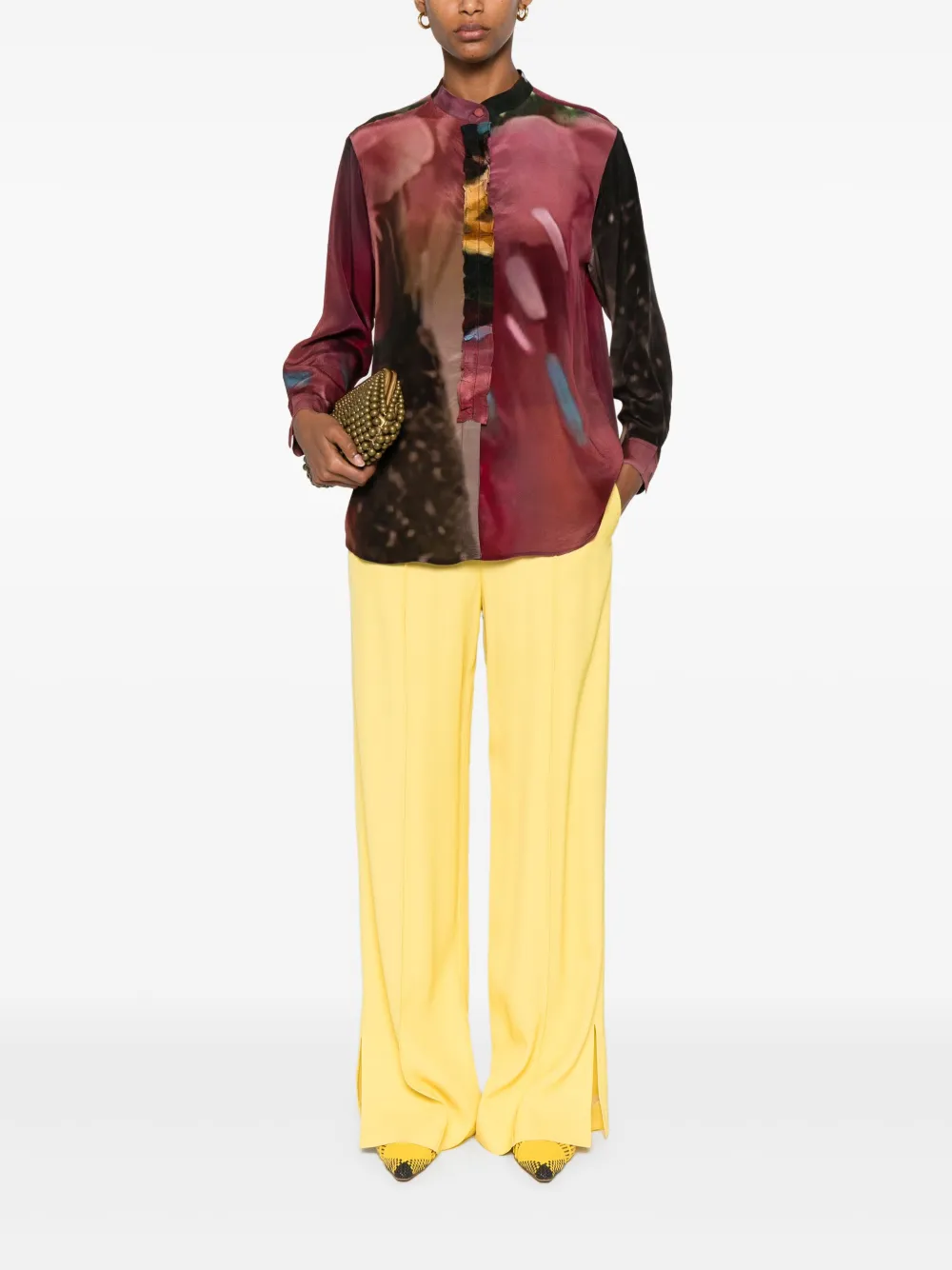 YAVI abstract-pattern blouse | Blouses | Image 2