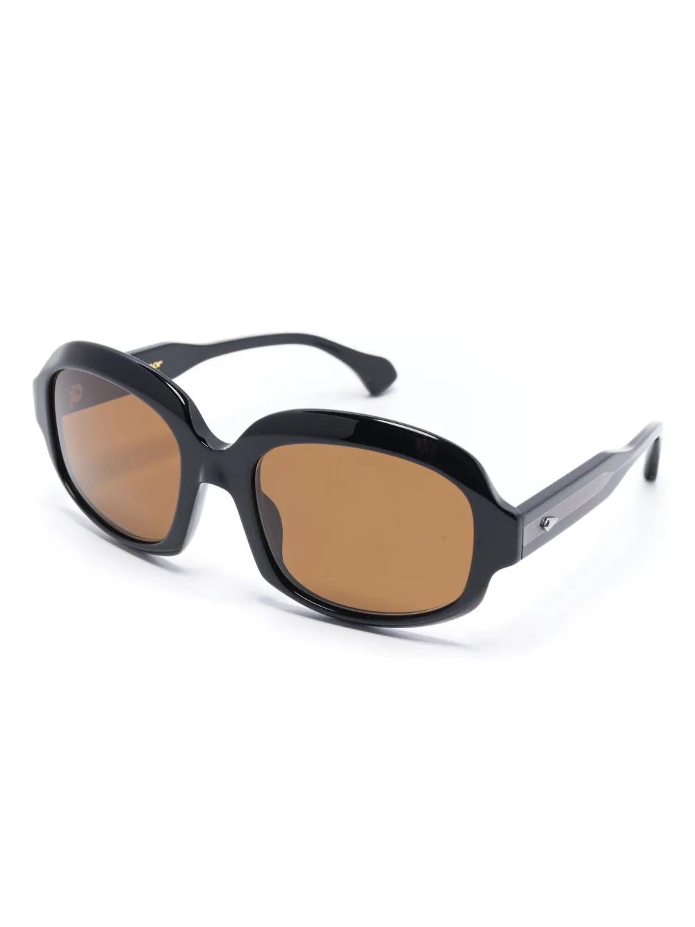 Solamor1946 Zonnebril met cat-eye montuur - Zwart