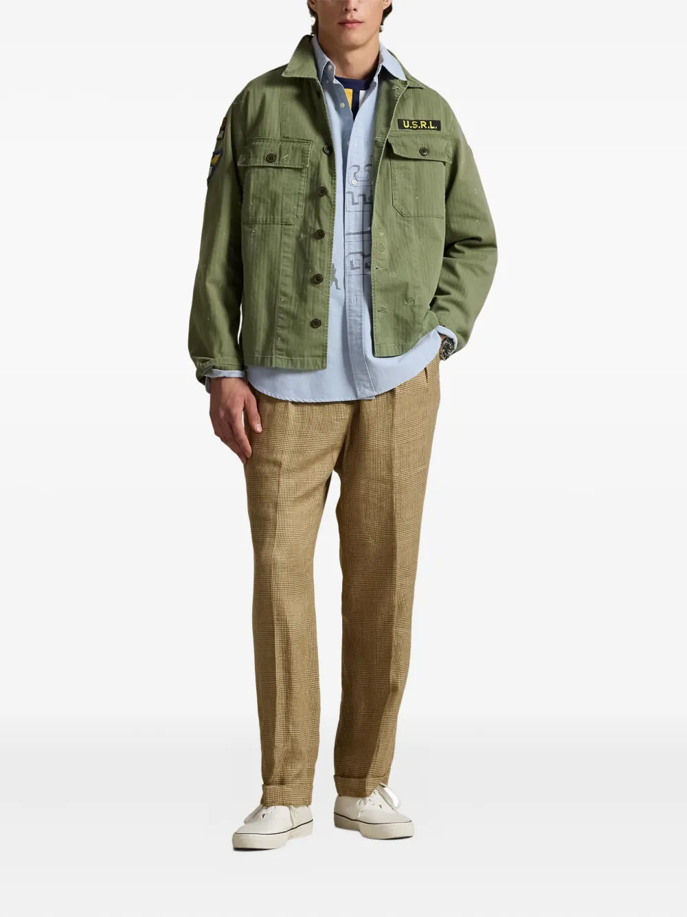 Polo Ralph Lauren Hemdjacke mit Patches | Hemdjacken | Image 2