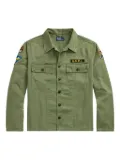 Polo Ralph Lauren patch-detailing shirt jacket - Green