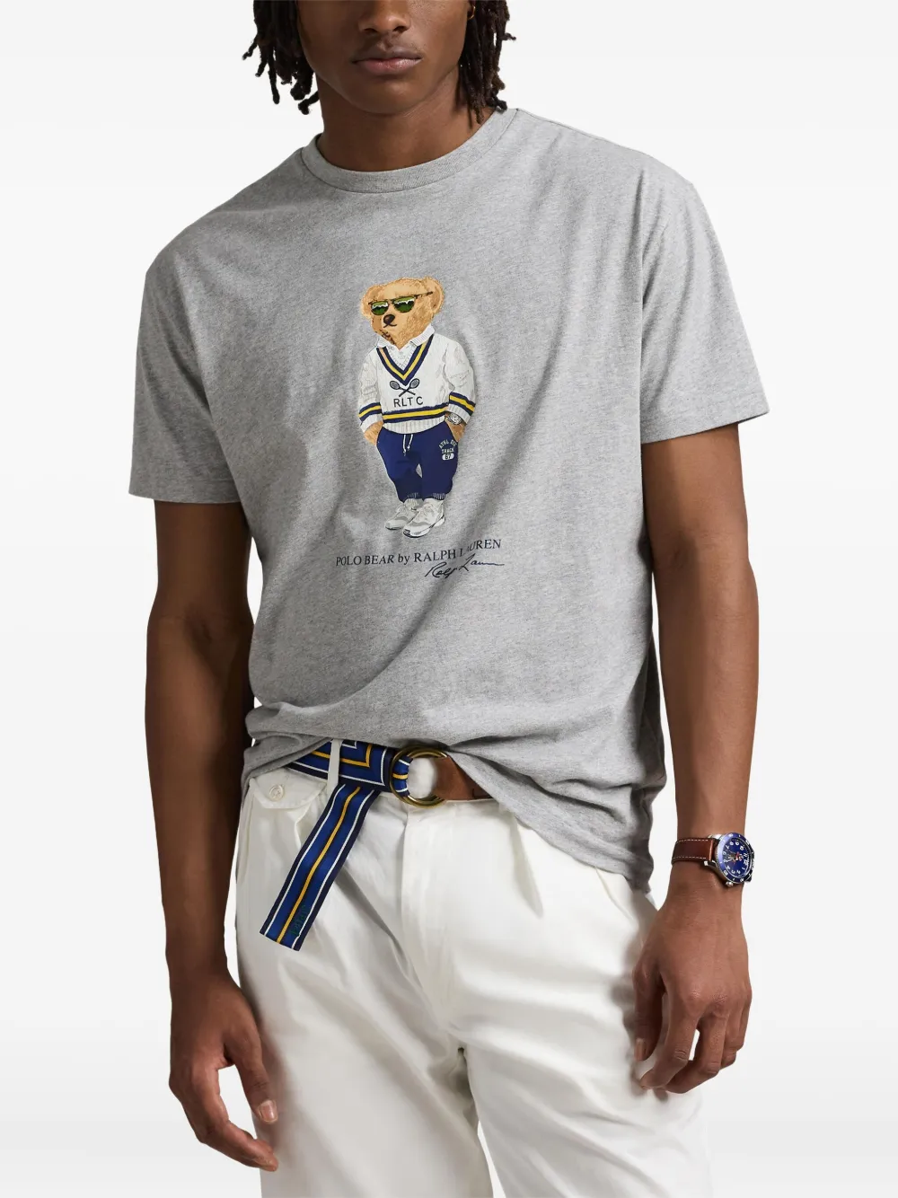 Polo Ralph Lauren Katoenen T-shirt Grijs