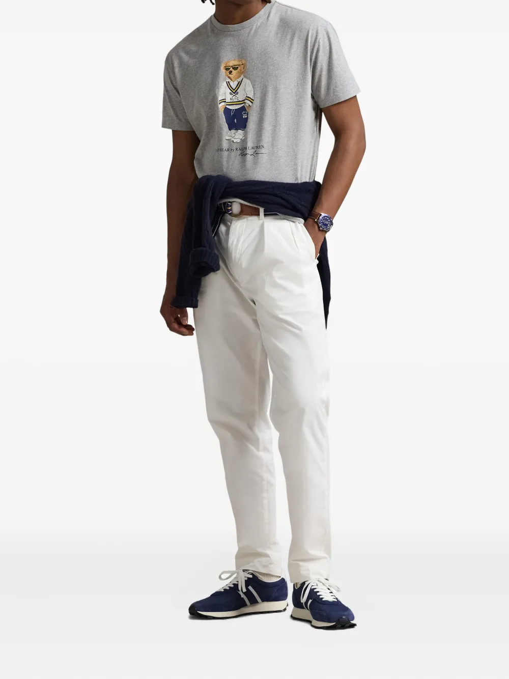 Polo Ralph Lauren Katoenen T-shirt Grijs