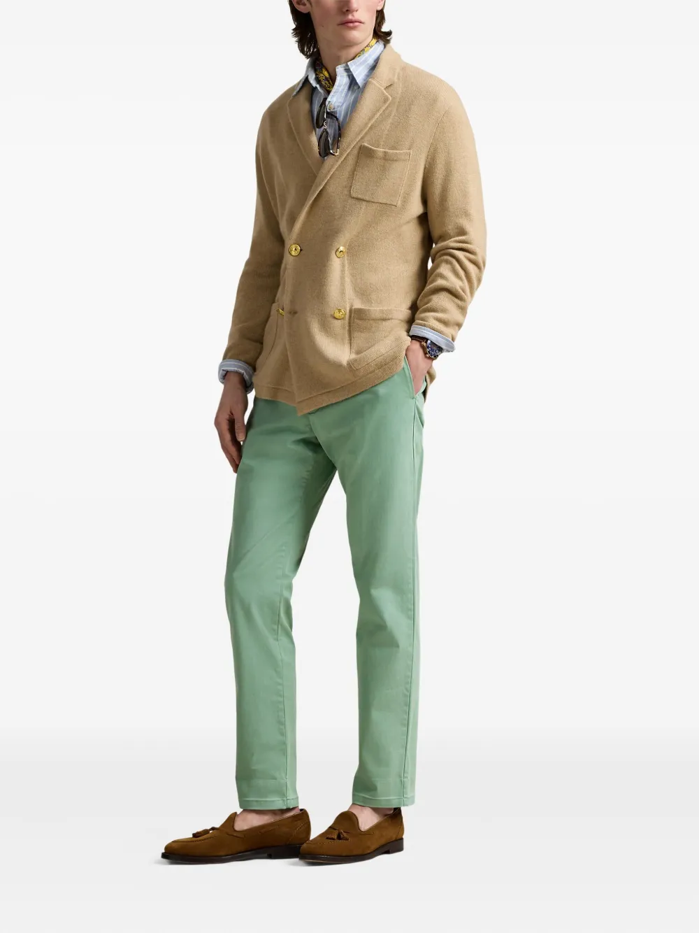 Polo Ralph Lauren Katoenen broek Groen