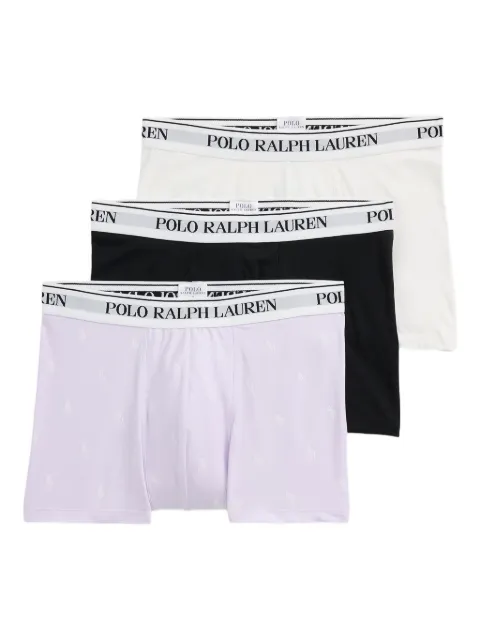 Polo Ralph Lauren logo-waistband boxers (pack of three)