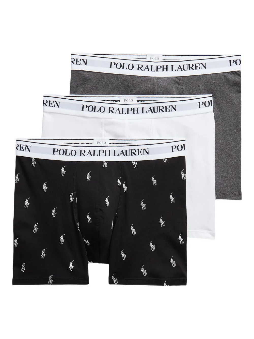 Polo Ralph Lauren ロゴ ボクサーパンツ セット - ブラック Polo Ralph Lauren ロゴ ボクサーパンツ セット - ブラック