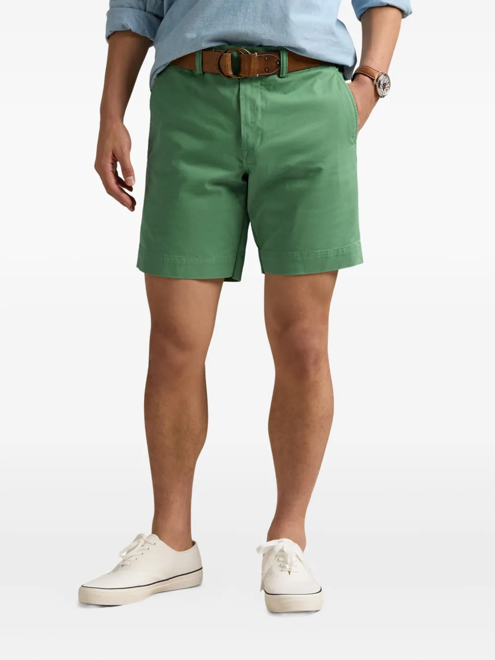 Polo Ralph Lauren Slim-fit chino shorts Groen