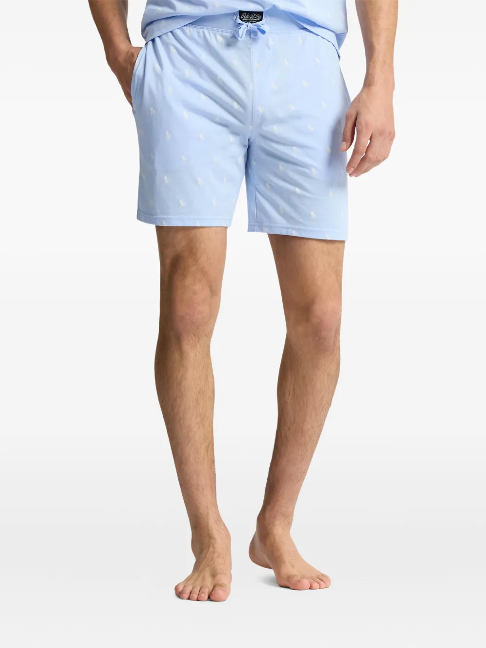 Polo Ralph Lauren Katoenen slim-fit shorts Blauw