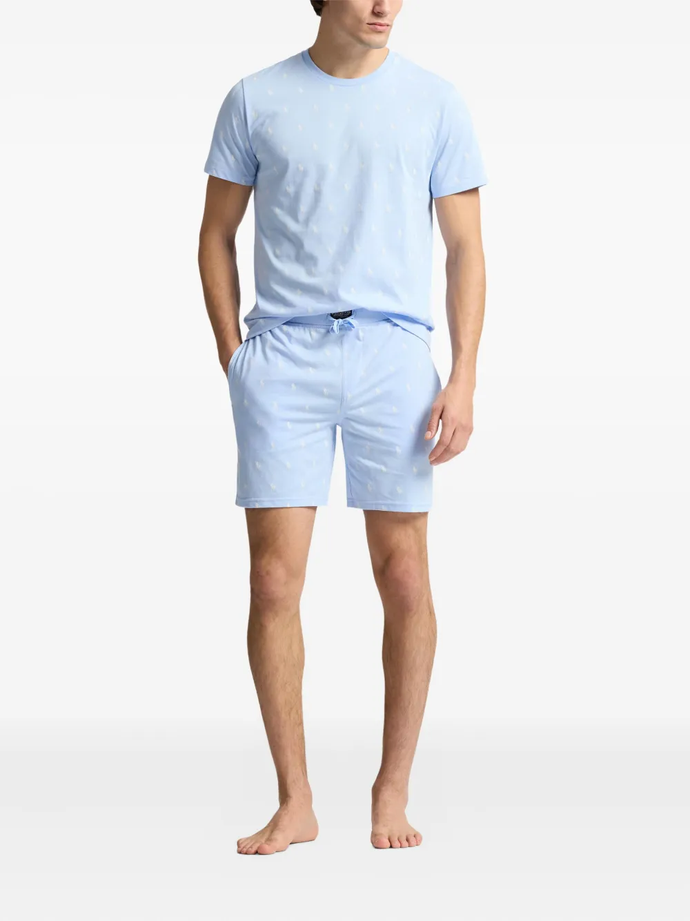 Polo Ralph Lauren Katoenen slim-fit shorts Blauw