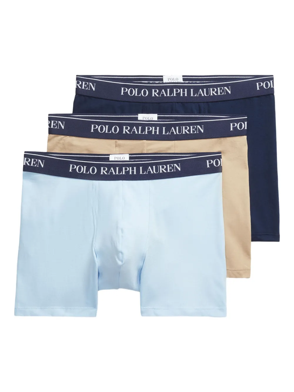 Polo Ralph Lauren logo-waistband boxers (pack of three)
