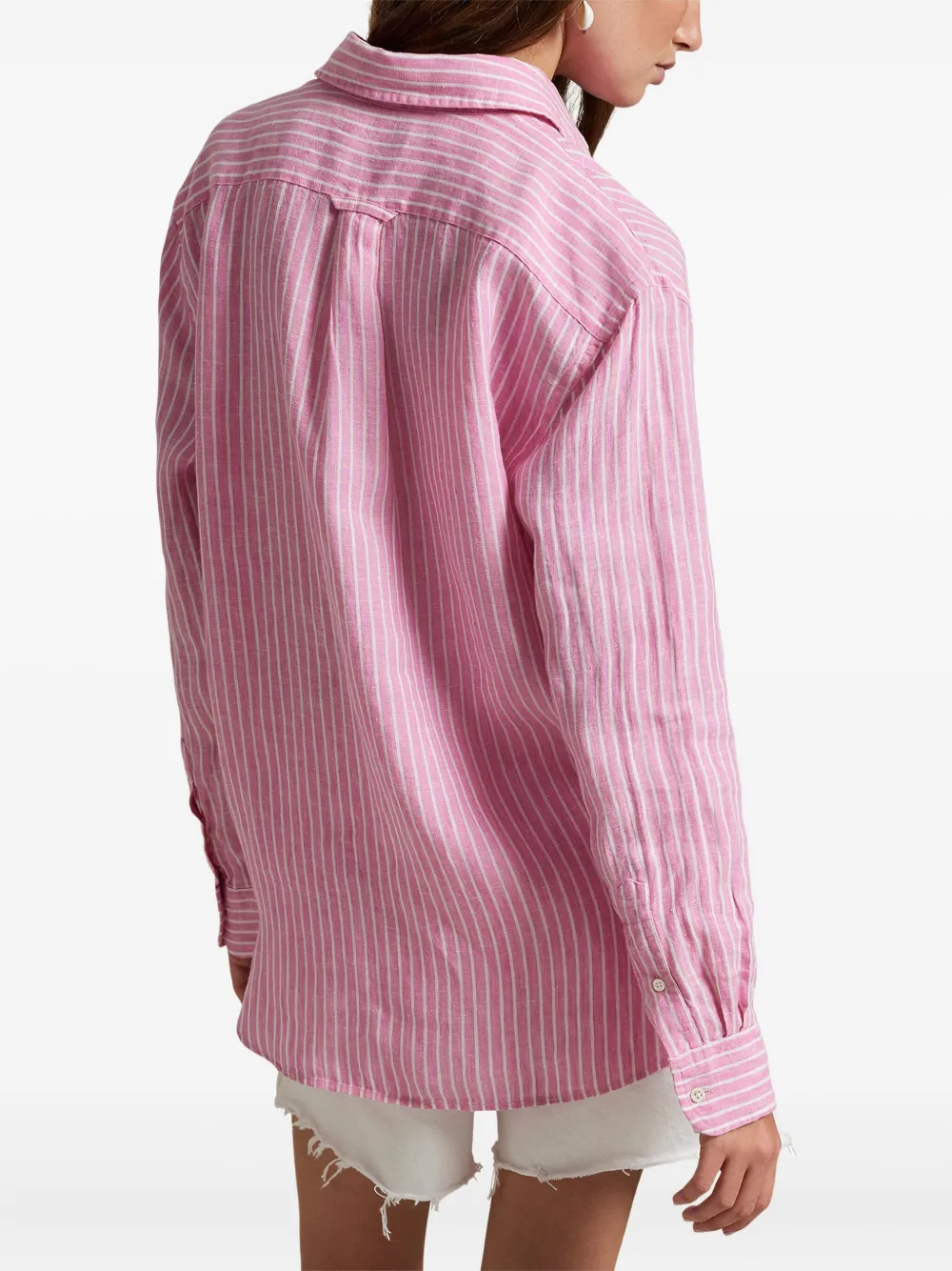 Polo Ralph Lauren Gestreept blouse Roze