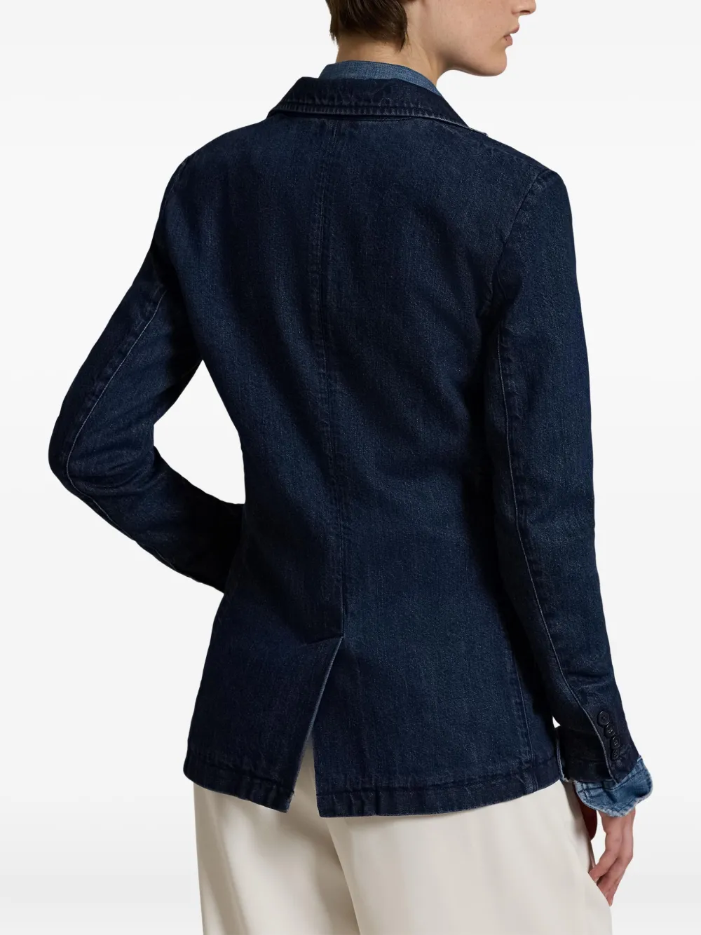 Polo Ralph Lauren Denim blazer Blauw