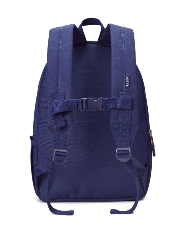 POLO RALPH LAUREN KIDS Polo Pony Backpack | Blue | FARFETCH OM