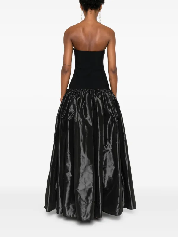 Coperni Bustier Princess Dress | Black | FARFETCH