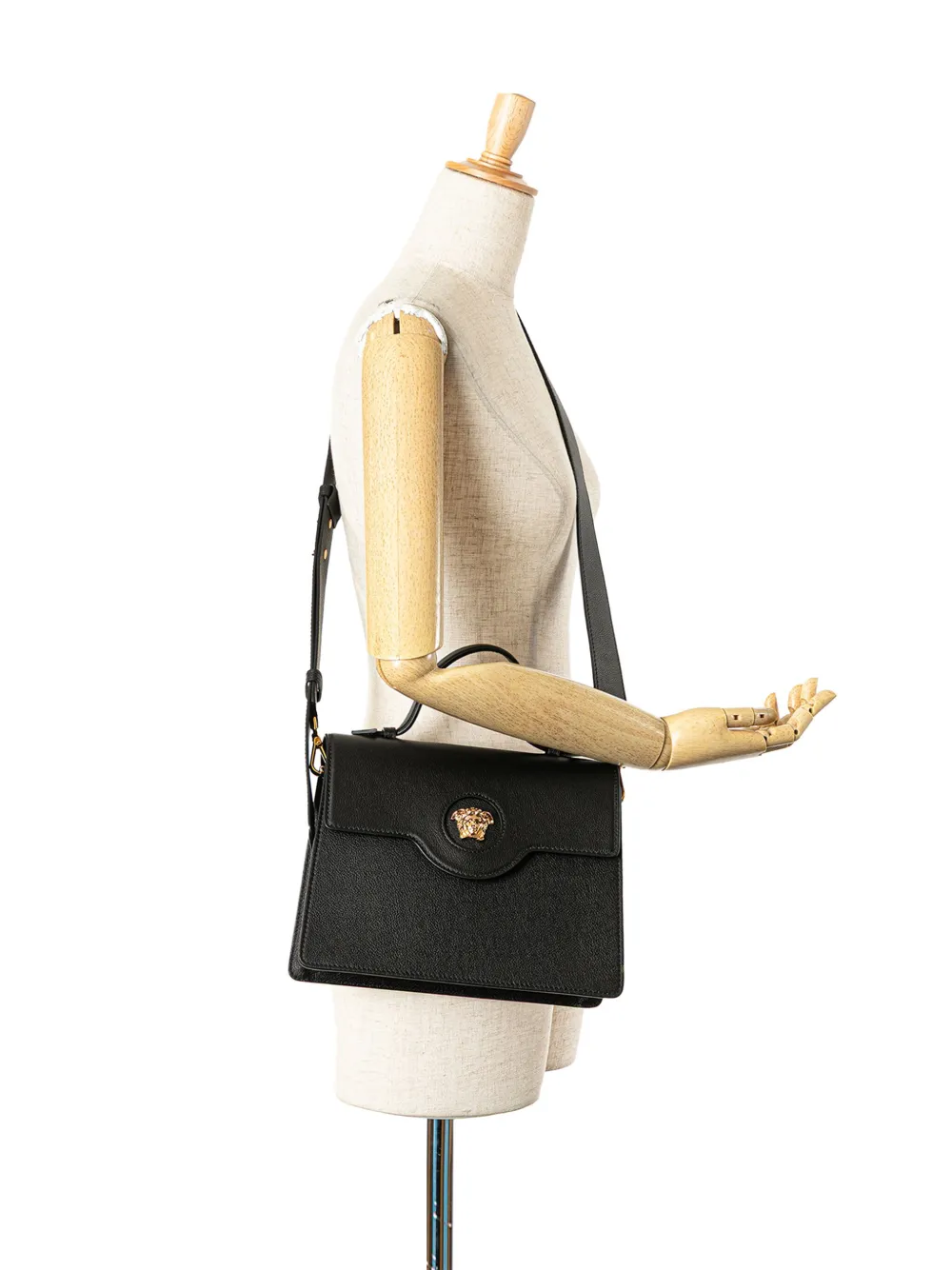 Versace Pre-Owned 2021-2024 Leather La Medusa Top Handle Flap satchel | Pre-Owned | Image 2