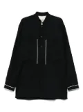 MORDECAI virgin-wool shirt - Black