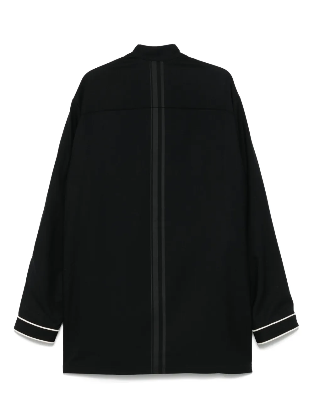 MORDECAI virgin-wool shirt - Zwart