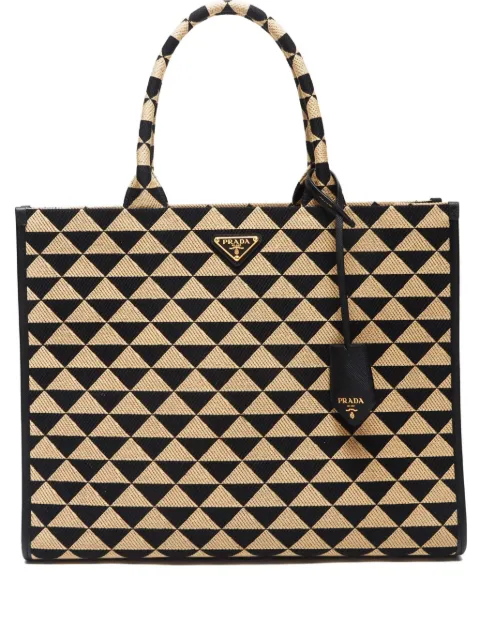 Prada Pre-Owned شنطة عملية 'سيمبول' 2022