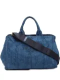 Prada Pre-Owned 2015 Canapa two-way tote bag - Blue
