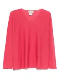 Bruno Manetti jersey blouse - Pink