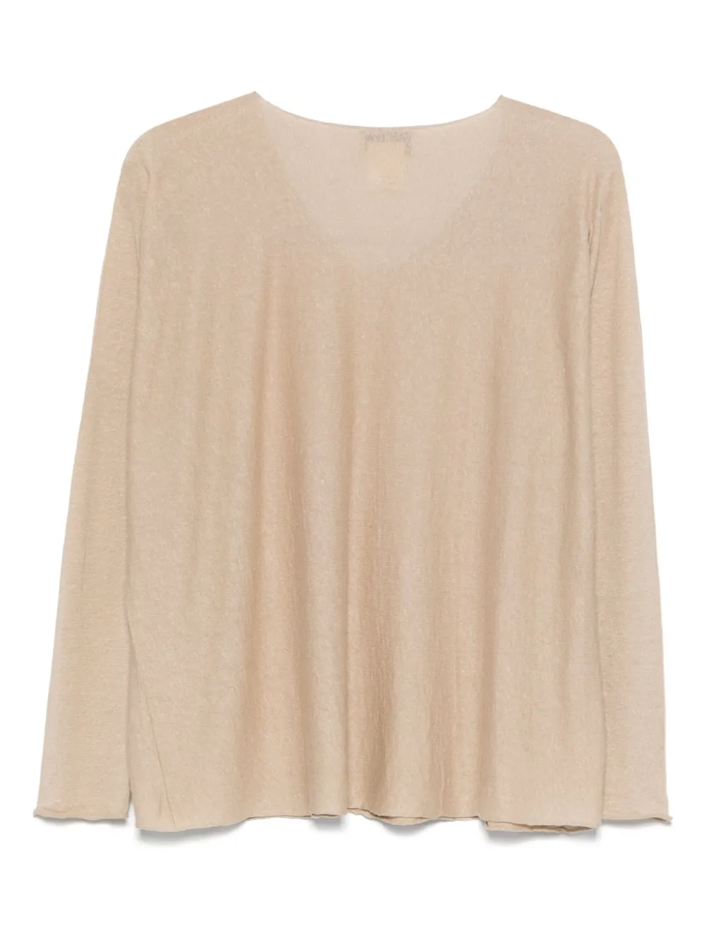 Bruno Manetti jersey blouse - Beige