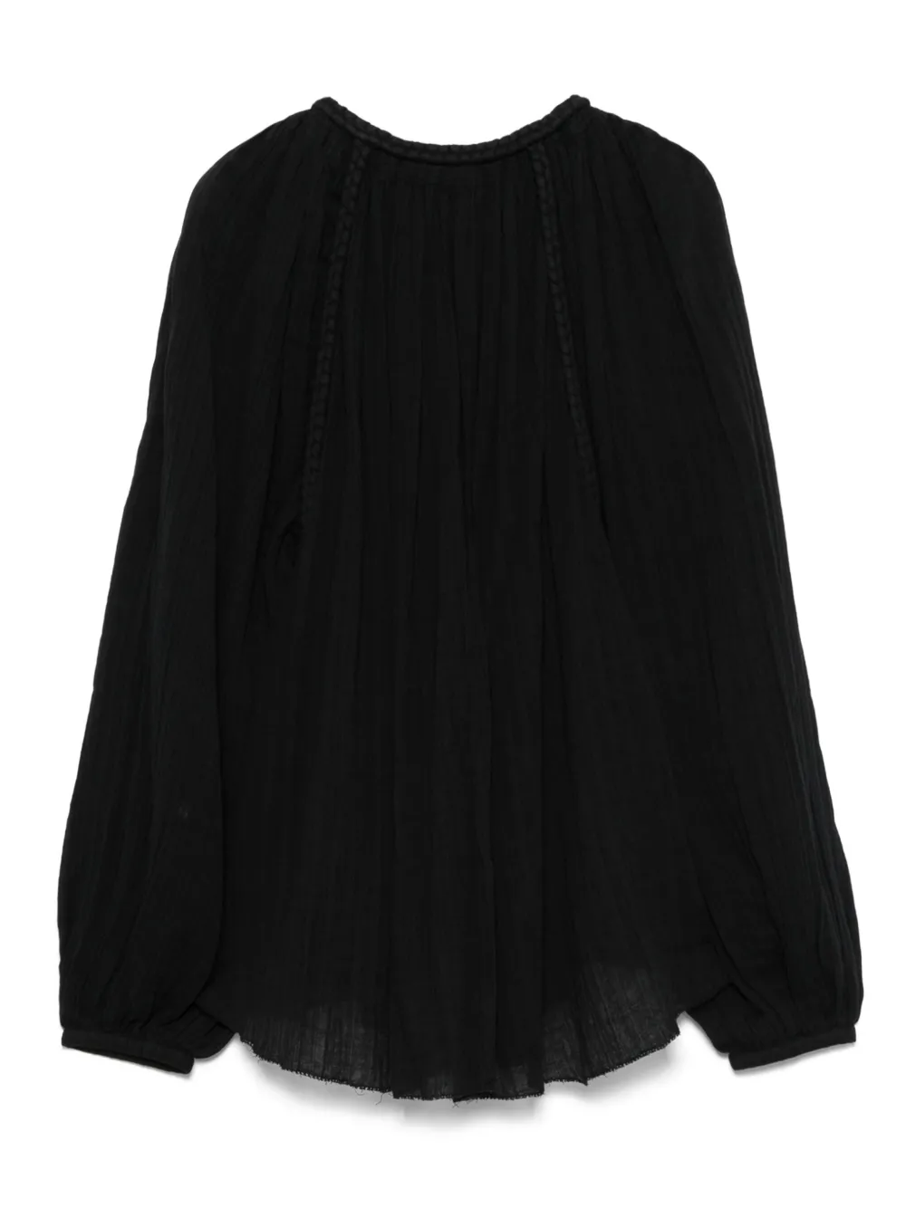 ISABEL MARANT organic cotton blouse Zwart