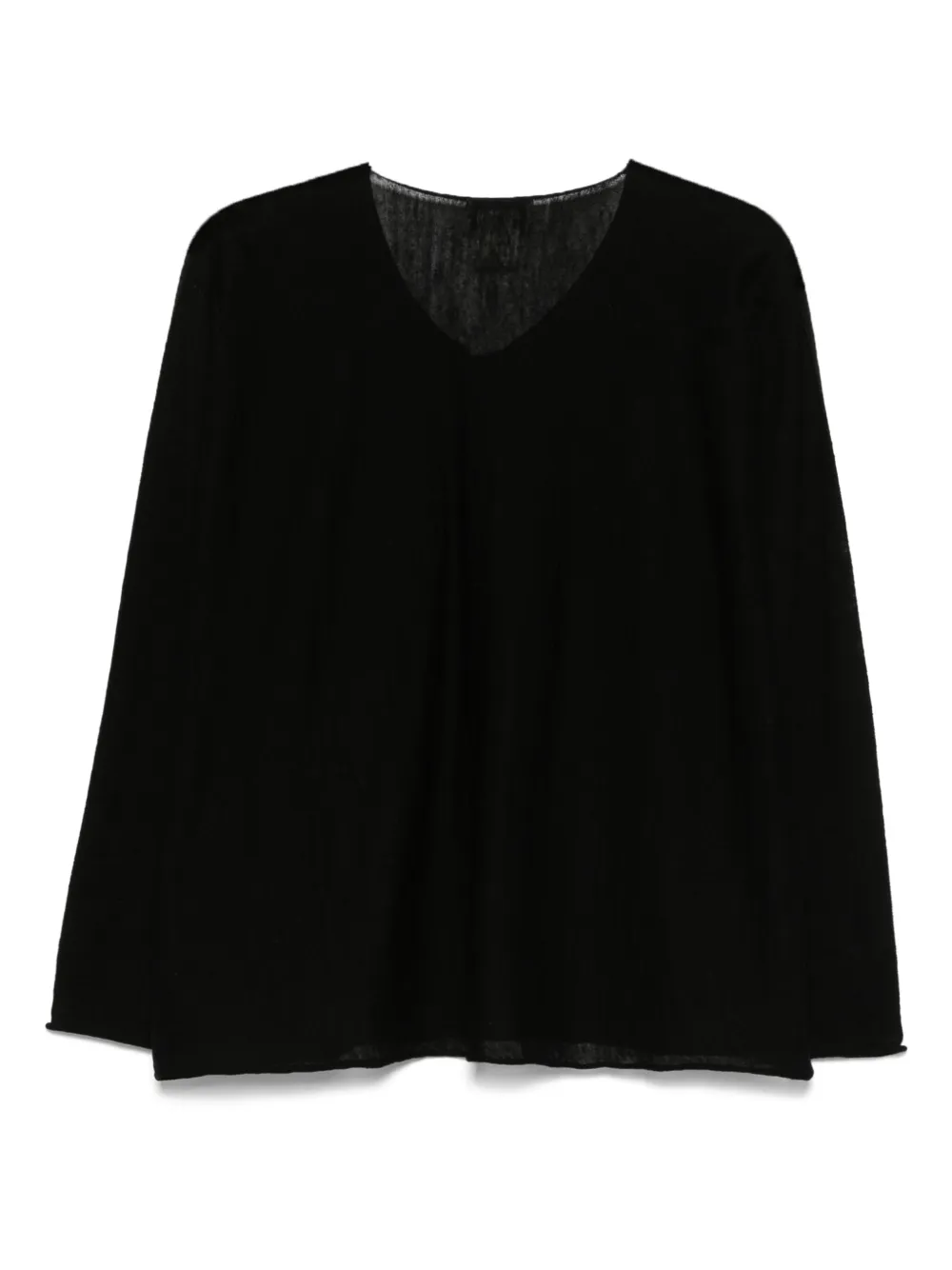 Bruno Manetti jersey blouse - Zwart